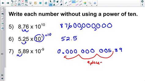 1.11: Scientific Notation .